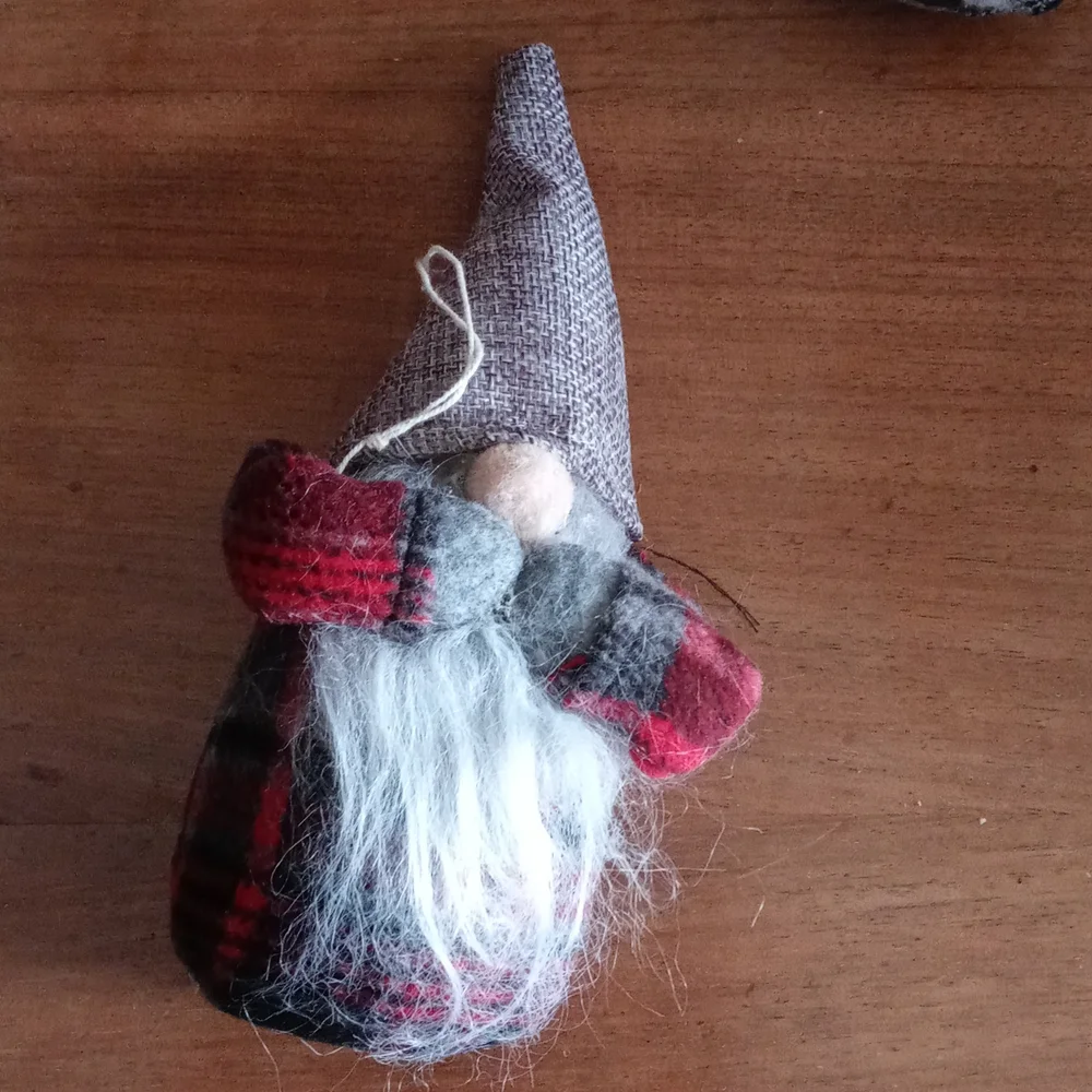Gnome Fabric Ornaments
